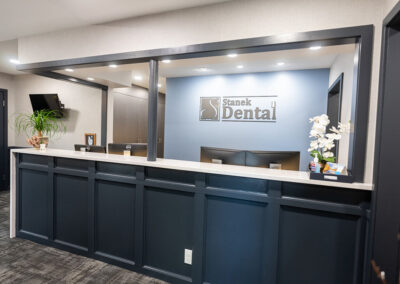 Stanek Dental Reception Desk